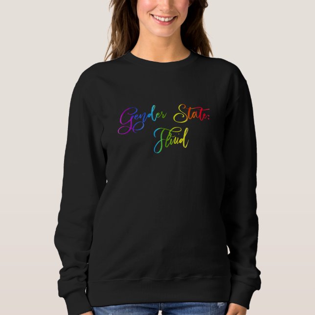 Gendernas tillstånd Vätskerabb könsmognadsfritt Pr T Shirt (Framsida)
