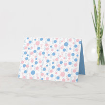 Gendernas visitkort för pojke