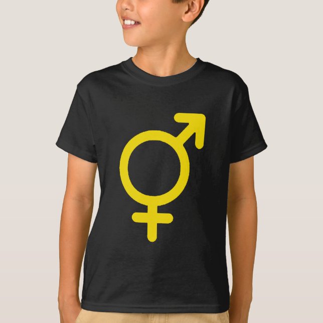 Genderneutraltgult de MUSEUMZazzle gåvorna T Shirt (Framsida)