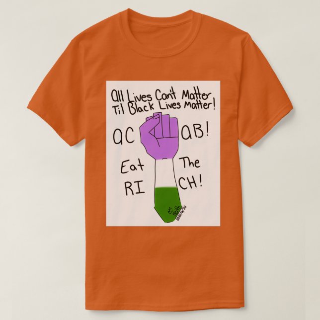 Genderqueer 3 t shirt (Design framsida)