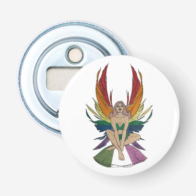 Genderqueer Älva Flasköppnare (Framsidan)