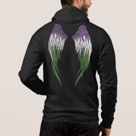Genderqueer Flagga - Halo - Vinge T Shirt