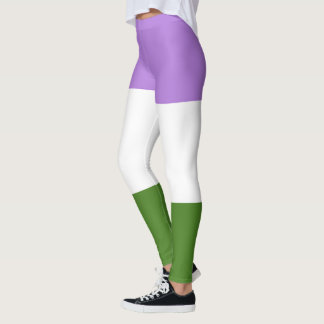 GenderQueer-Flagga Leggings