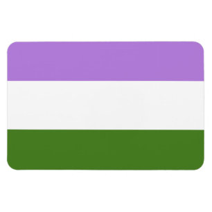 GENDERQUEER FLAGGA ORIGINAL -.png Magnet