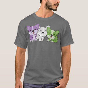 Genderqueer Flagga Pride Lgbtq Hundar Genderqueer T Shirt