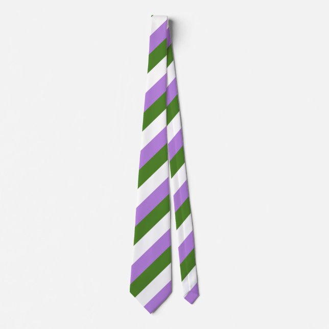 Genderqueer flagga slips (Framsida)