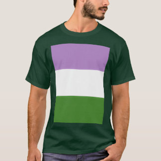 Genderqueer Flagga T Shirt