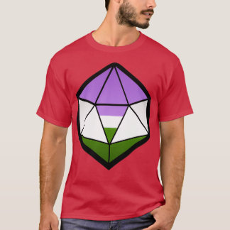 Genderqueer-Pride D20 T Shirt