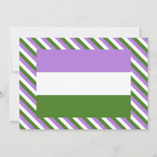 Genderqueer Pride Flagga