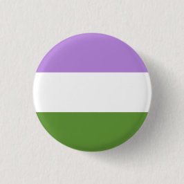 Genderqueer pride flagga! knapp