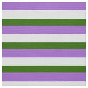 Genderqueer Pride Flagga Tyg