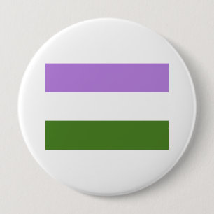 Genderqueer prideflagga knapp