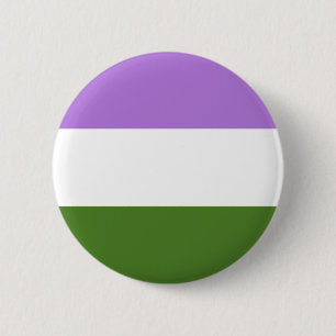 Genderqueer prideflagga knapp