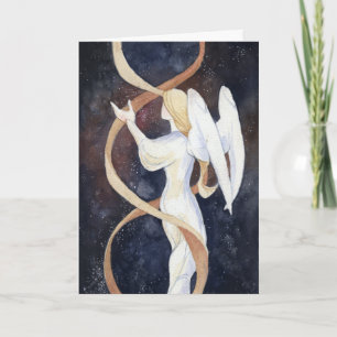 Gene Angel Helgdag Card Helgkort