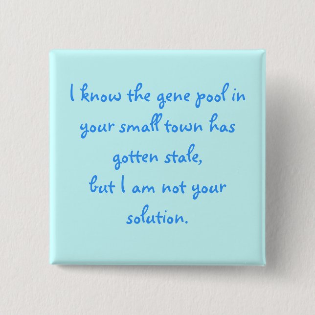 Gene Bassäng FLAIR Knapp (Framsida)