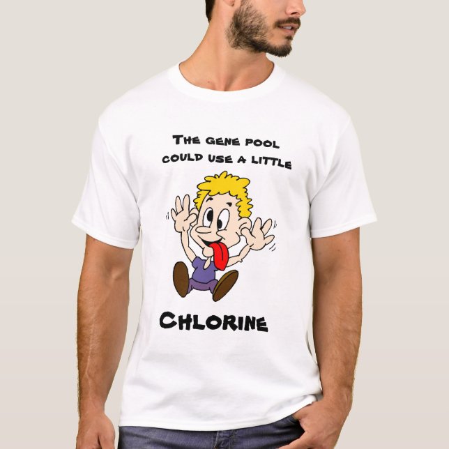 Gene Bassäng Tee Shirt (Framsida)