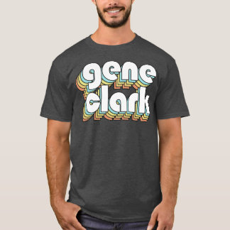Gene Retro Rainbow Typography Faded Stil 1 T Shirt