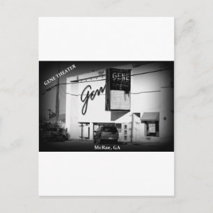 GENE THEATER - McRae, Georgien Vykort