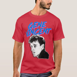 Gene Vincent Retro Graphic Design T Shirt