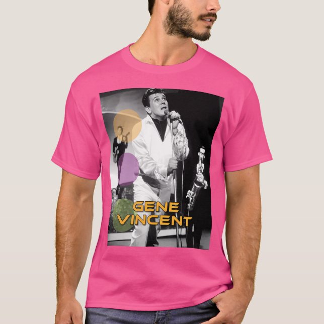 Gene Vincent T Shirt (Framsida)