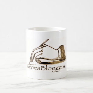 GeneaBloggers logotypmugg Kaffemugg