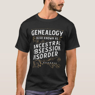 Genealogi, även känt som angioödem t shirt