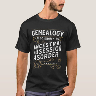 Genealogi, även känt som angioödem t shirt