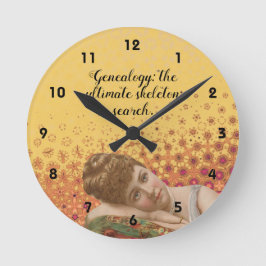 Genealogi: den ultimata skeleton-sökningen. rund klocka