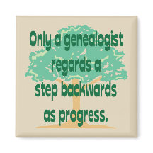 Genealogi ett steg bakåt är framsteg