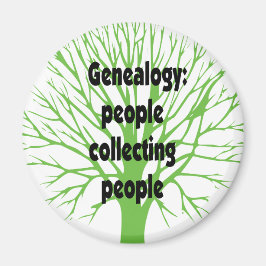 Genealogi: Personer som samlar in människor Magnet