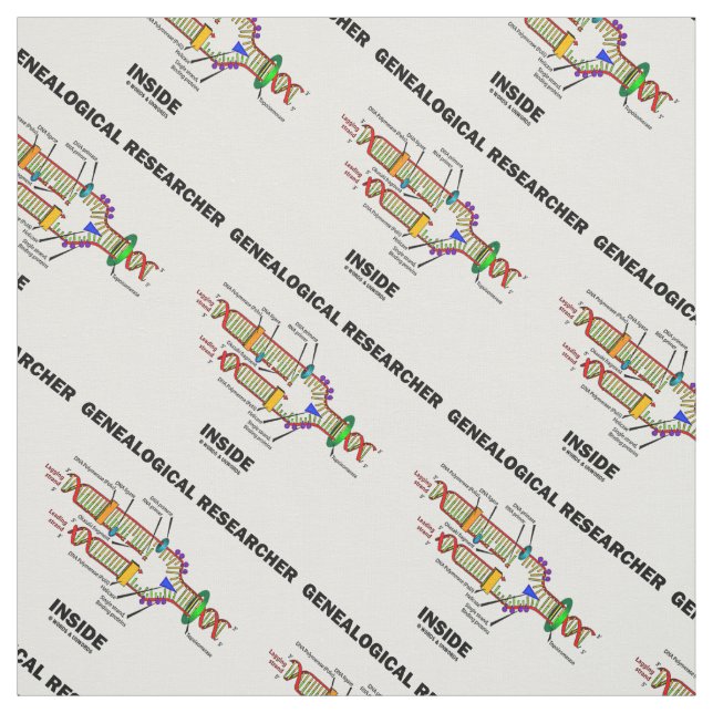 Genealogical Researcher Inside DNA Replication Tyg (Provkarta)
