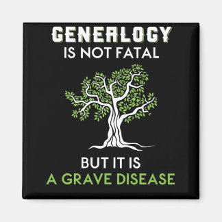 Genealogin är inte dödlig, men det är en allvarlig magnet