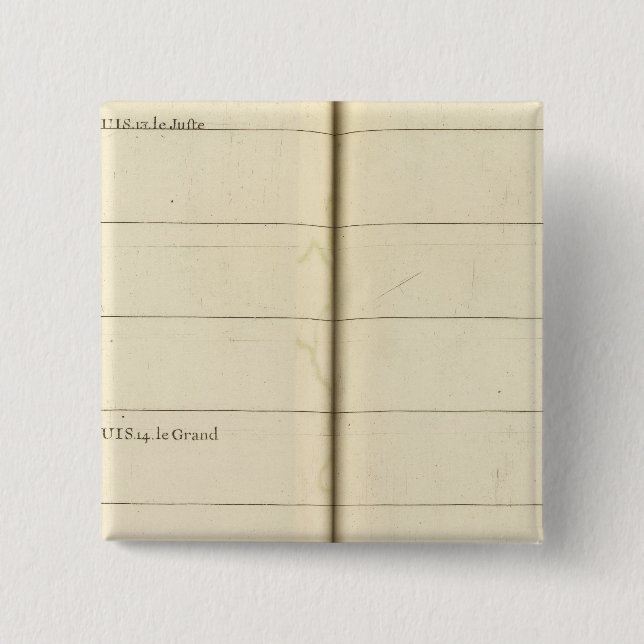 Genealogiskt Bord, Frankrike 2 Knapp (Framsida)