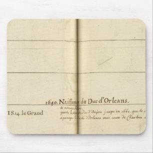 Genealogiskt Bord, Frankrike Musmatta