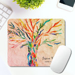 Genealogist Family Träd Personlig Musmatta<br><div class="desc">Genealogist Family Träd Personlig Mouse Pad. Denna unika Familjedesign i Träd är perfekt för dem som sysslar med genetik. Den ursprungliga Livets träd-konstruktionen gjordes i mosaik med hjälp av små skärvor av glas med lätt färgad. Anpassa den med ditt namn och yrke. Om du vill redigera ytterligare klickar du på...</div>