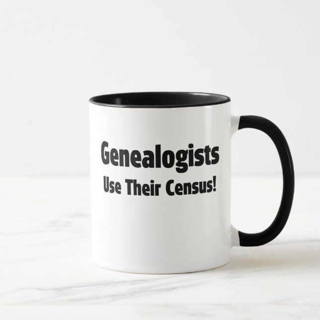 Genealogister Användor sitt folk Mugg (Höger)