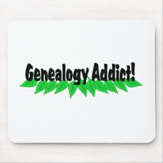 Genealogy Addict Mousepad Mousemat Musmatta