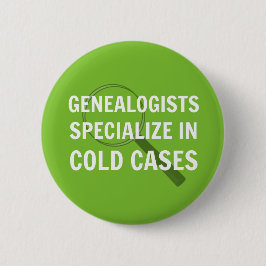 Genealogy Button (Grönt) Knapp