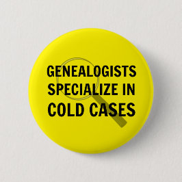 Genealogy Button (Gult) Knapp