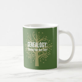 Genealogy Coffee Mugg (Grönt)