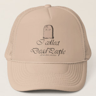Genealogy Collect Dead People Hat Keps