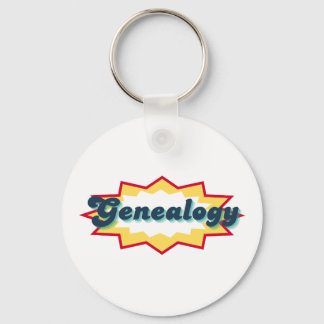 Genealogy Comic Book Pop Keychain Nyckelring