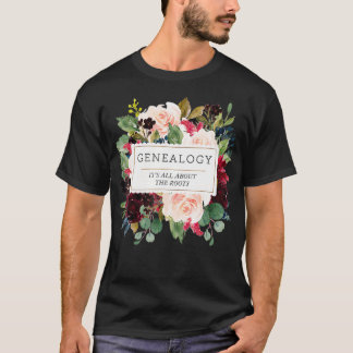 Genealogy Genealogist Gift Dam Family Tee