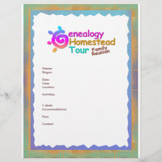 Genealogy Homestead Tour Flyer