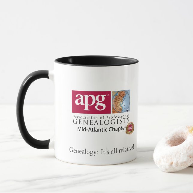 Genealogy It's All Relative Coffee Mug Mugg (Med munk)