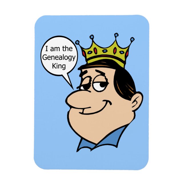 Genealogy Kung Magnet (Vertikal)