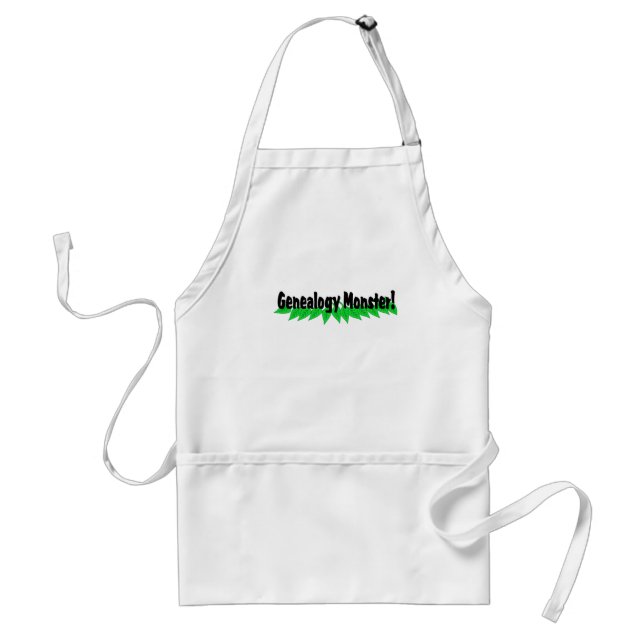 Genealogy Monster Apron Förkläde (Framsidan)