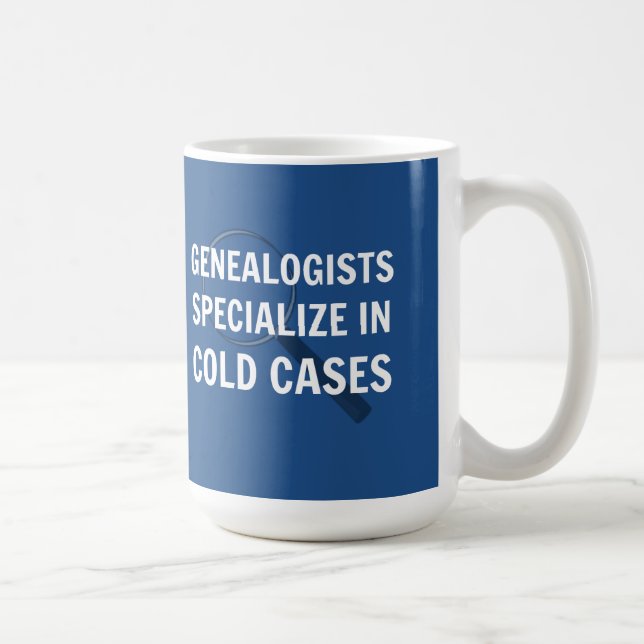 Genealogy Mugg (Blue) (Höger)