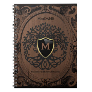 Genealogy Records Family Träd Ancestry Brown Namn Anteckningsbok