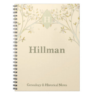 Genealogy Records Family Träd Ancestry Notes Beige Anteckningsbok